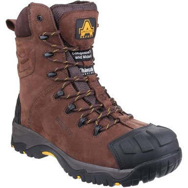 Amblers S3 WP Metal Zip Boot
