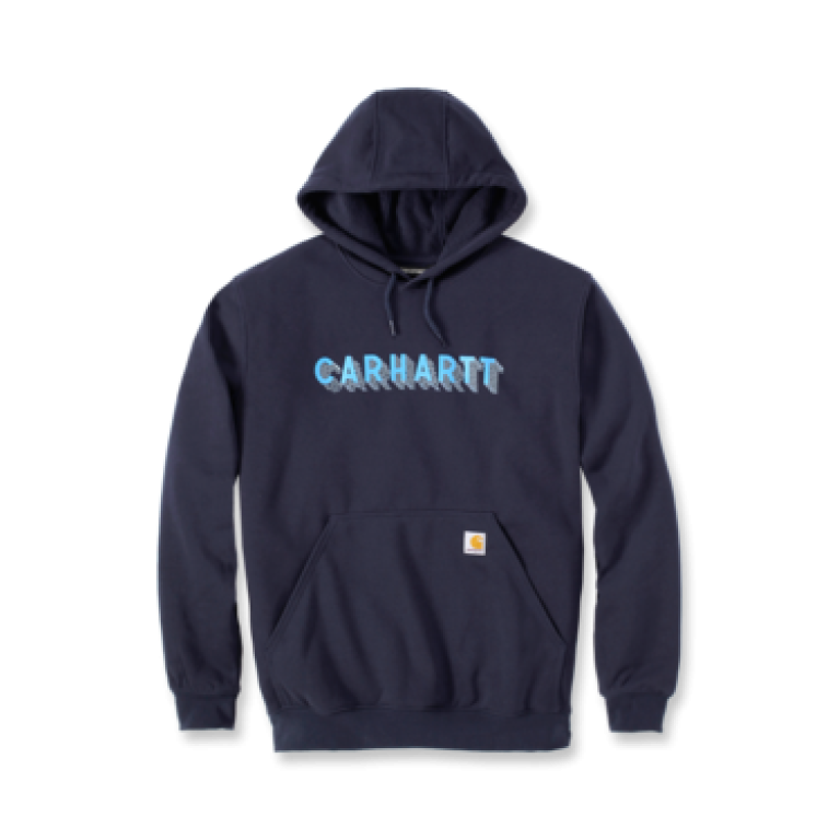 Carhartt TS5944 M RD LseFt MW Logo Grphc Swtshrt