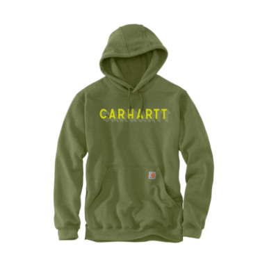 Carhartt TS5944 M RD LseFt MW Logo Grphc Swtshrt
