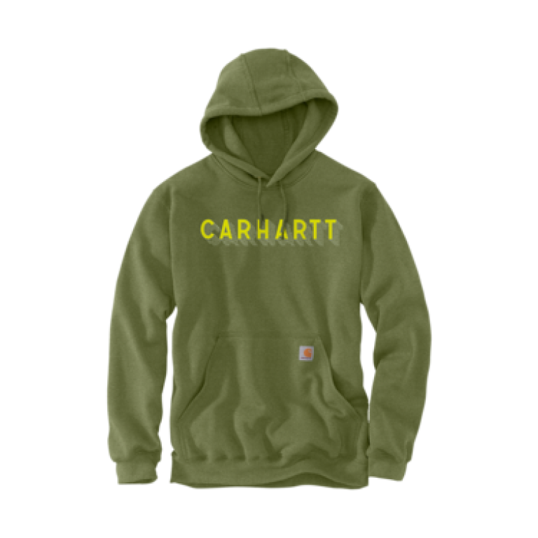 Carhartt TS5944 M RD LseFt MW Logo Grphc Swtshrt