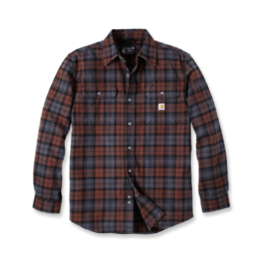 Carhartt TW4451 M LseFt HW Flnl LS Pld Shrt