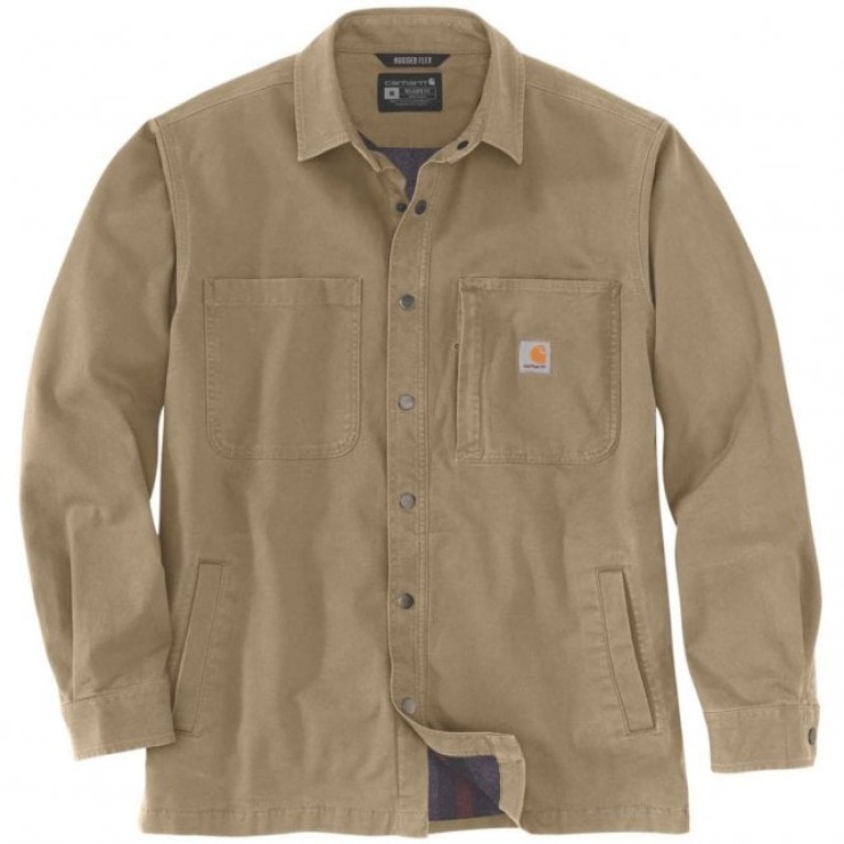 Carhartt Fleece Lined Snap Front Shirt