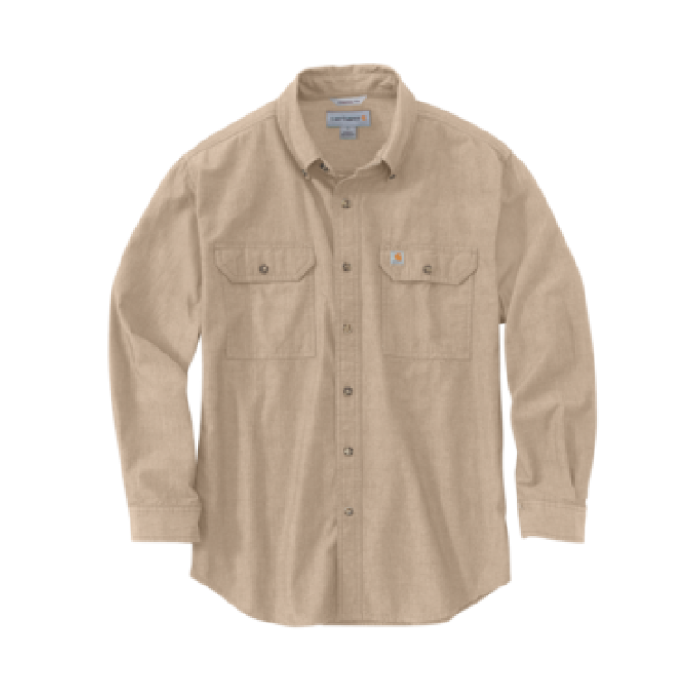 Carhartt TW4368 M LseFit MW Chambray LS Shrt