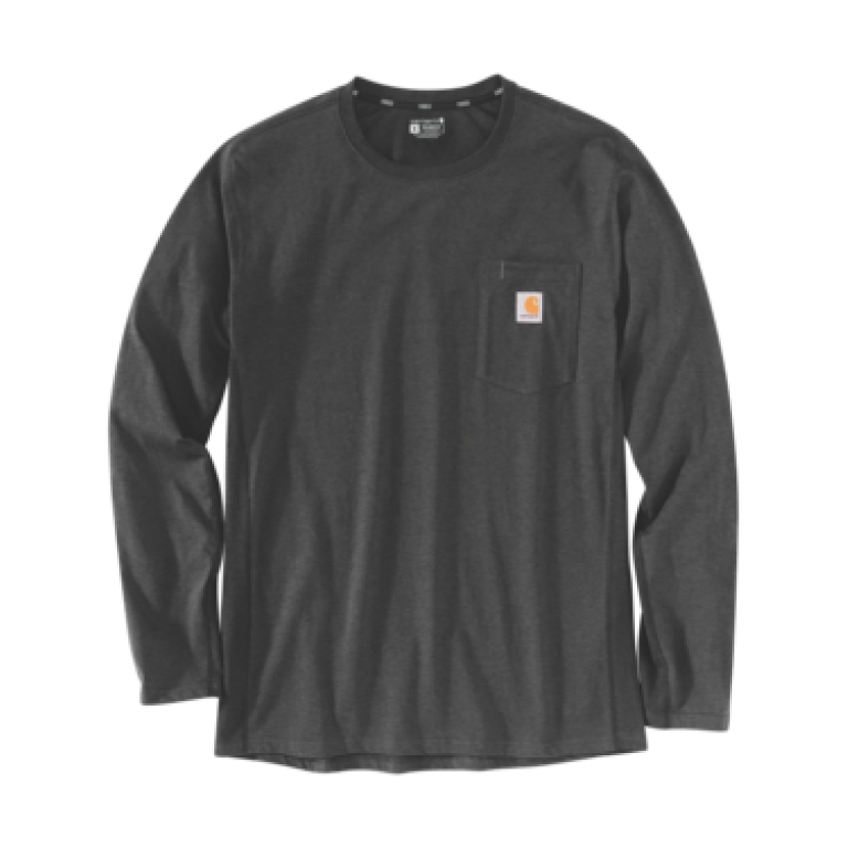Carhartt TK4617 M Force RlxdFit MW LS Pkt TShrt