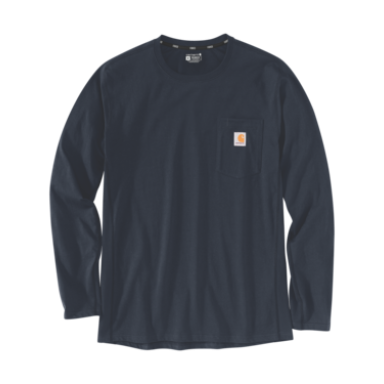 Carhartt TK4617 M Force RlxdFit MW LS Pkt TShrt