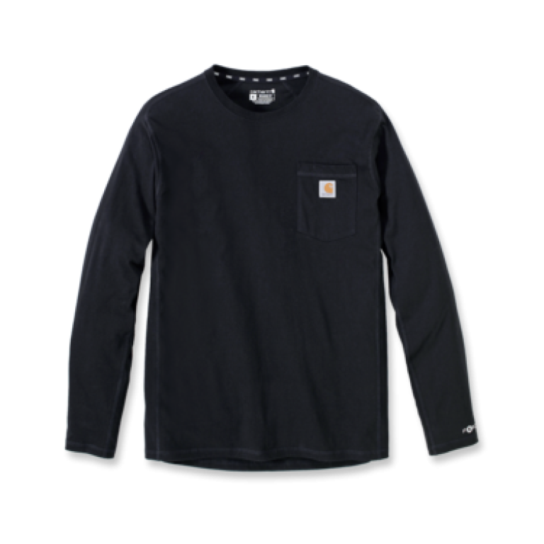 Carhartt TK4617 M Force RlxdFit MW LS Pkt TShrt