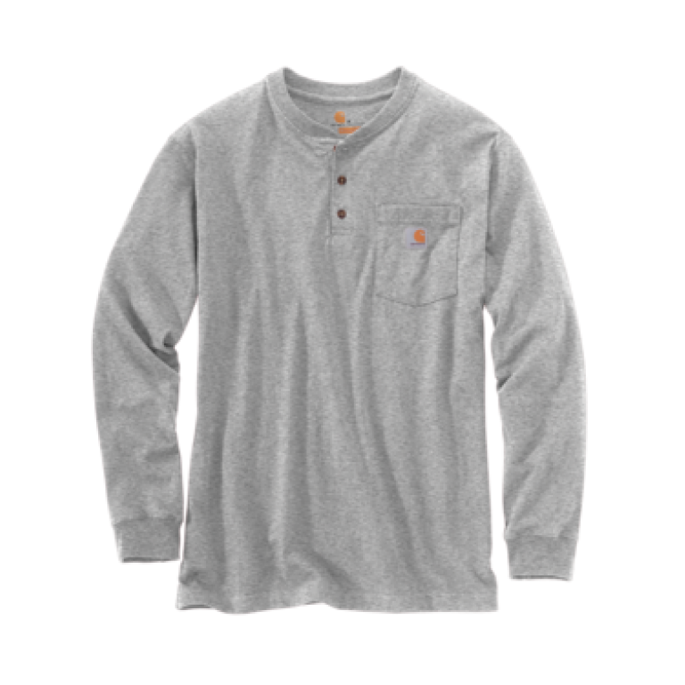 Carhartt TK0128 M LseFit HW LS Pkt Hnly TShrt