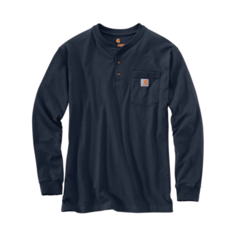 Carhartt TK0128 M LseFit HW LS Pkt Hnly TShrt