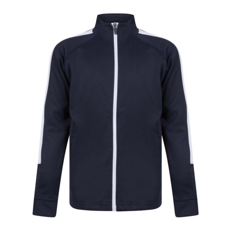 FINDEN & HALES KIDS KNITTED TRACKSUIT TOP