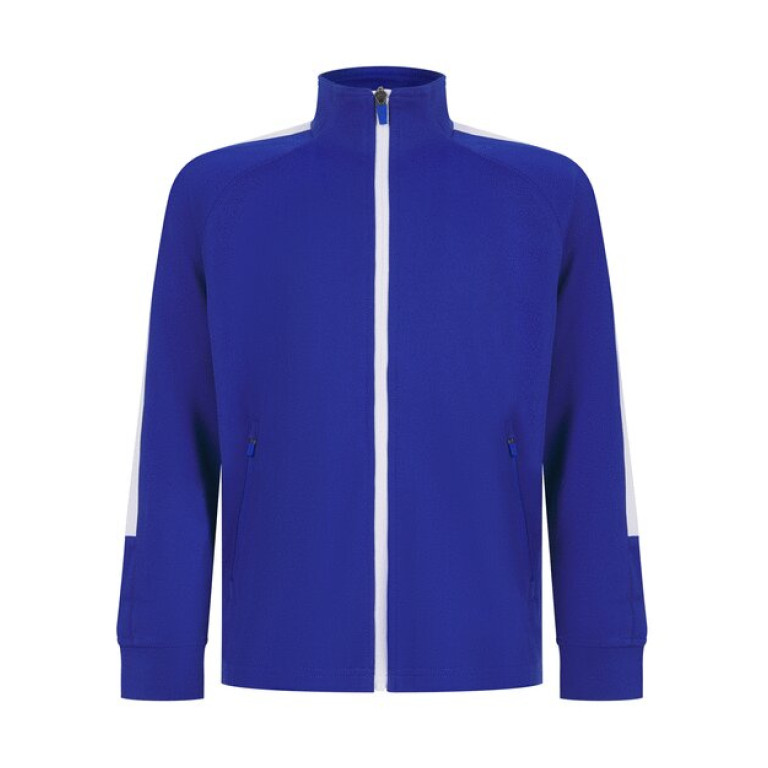 FINDEN & HALES KIDS KNITTED TRACKSUIT TOP