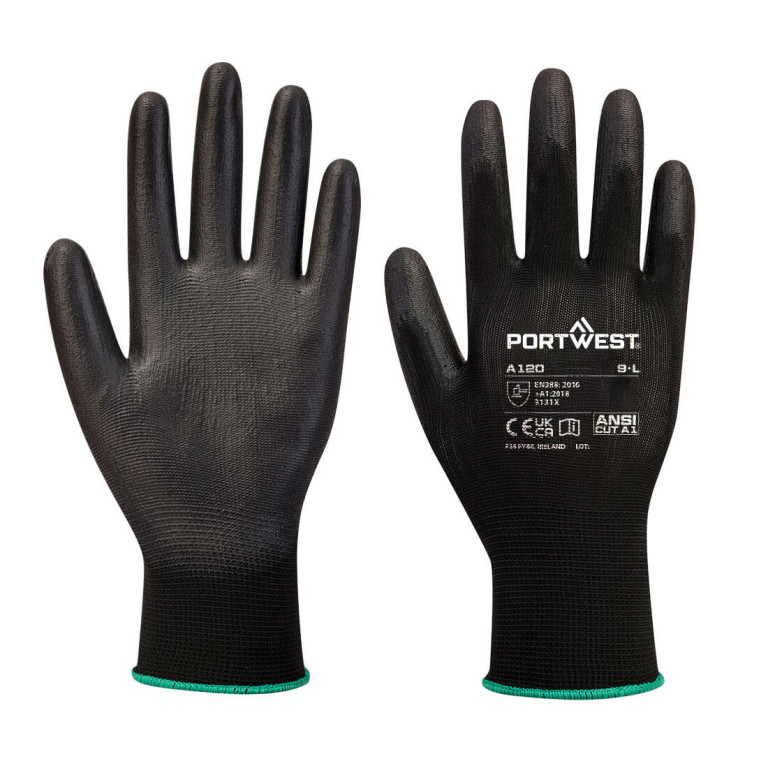 Portwest PU palm glove (Pack of 12 pairs)