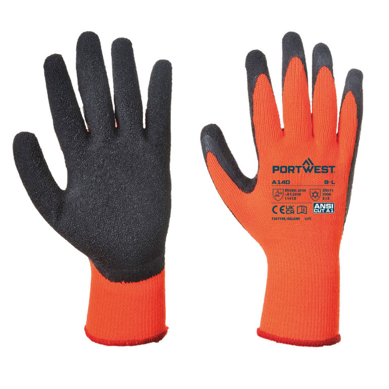 Portwest Thermal Grip Glove (Pack of 12 pairs)