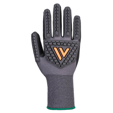Portwest Grip 15 Nitrile Impact Glove (Pack of 12 pairs)