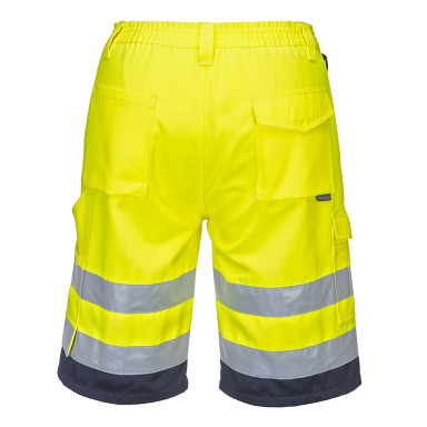 Portwest Hi-Vis Lightweight Polycotton Shorts