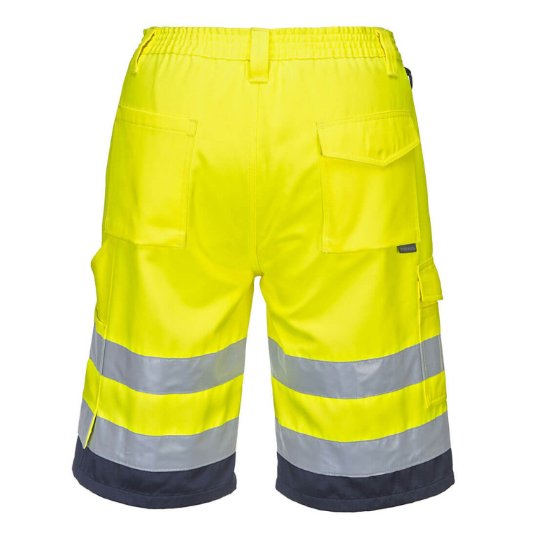 Portwest Hi-Vis Lightweight Polycotton Shorts