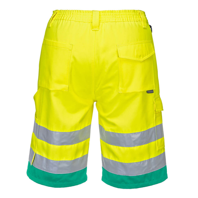 Portwest Hi-Vis Lightweight Polycotton Shorts