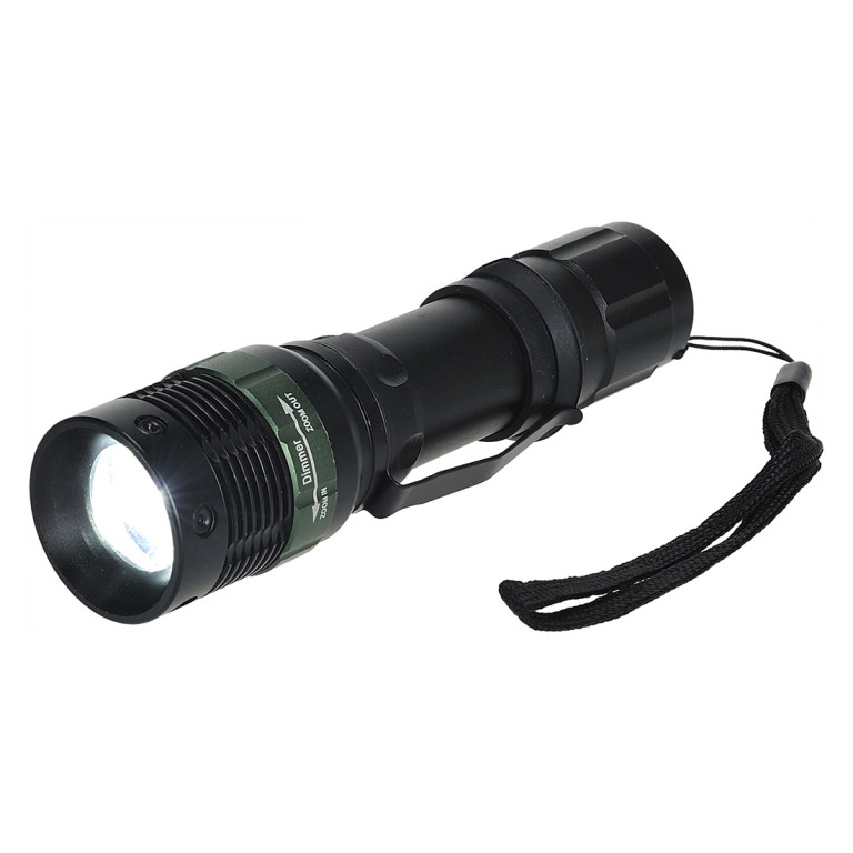 Portwest 3W Super Bright Cree LED Torch Telescopic Zoom