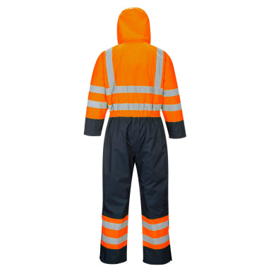 Portwest Hi-viz Contrast Coverall - Lined