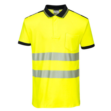 Portwest Portwest PW3 Hi-Vis Cotton Comfort Polo Shirt S/S