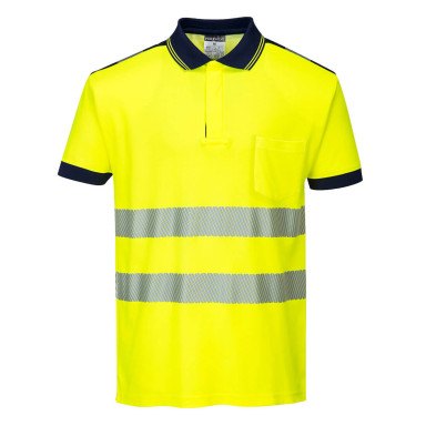 Portwest Portwest PW3 Hi-Vis Cotton Comfort Polo Shirt S/S