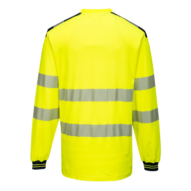 Portwest PW3 Hi-Vis Cotton Comfort T-Shirt L/S