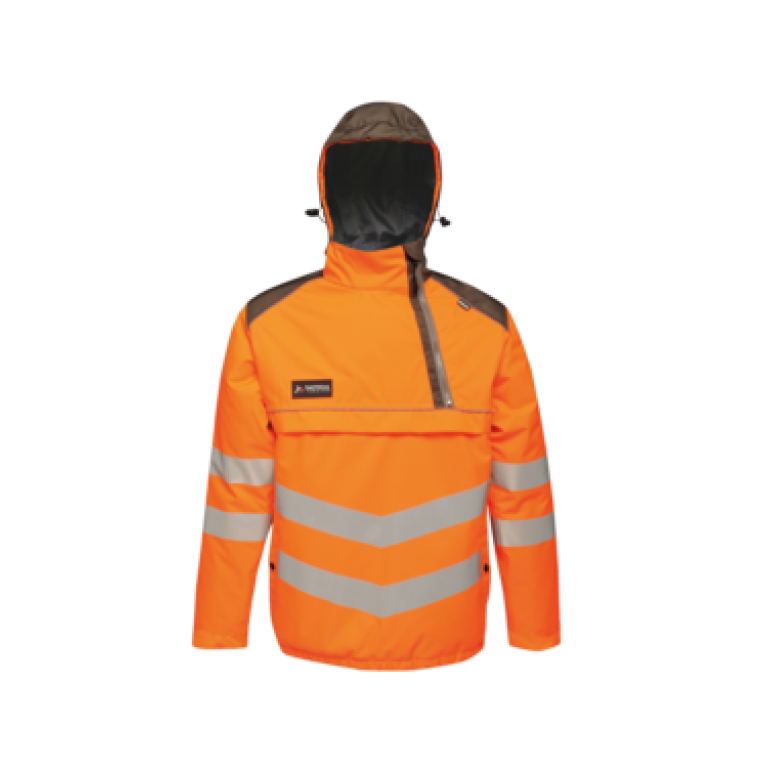 Regatta Hi-Vis Waterproof Insulated Reflective Overhead Bomber Jacket
