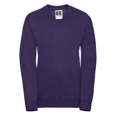 Russell CHILDRENS V-NECK SWEATSHIRT