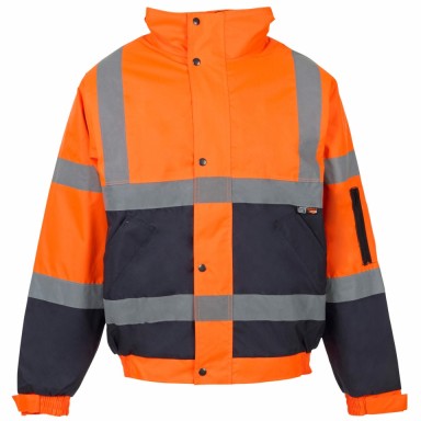 SuperTouch Hi-Viz 2 Tone Bomber Jacket