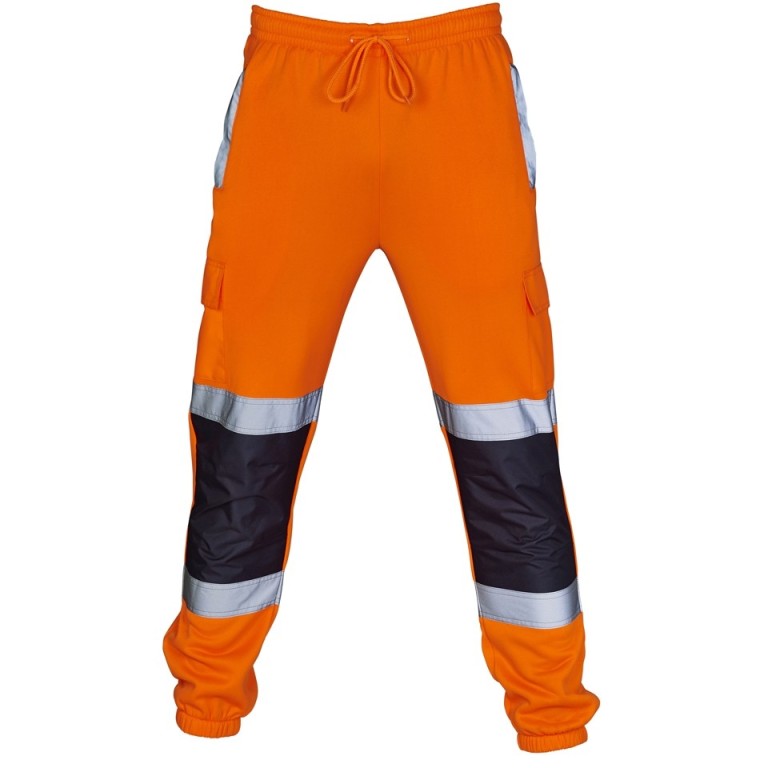 SuperTouch Hi-Viz 2 Tone Jogging Bottoms