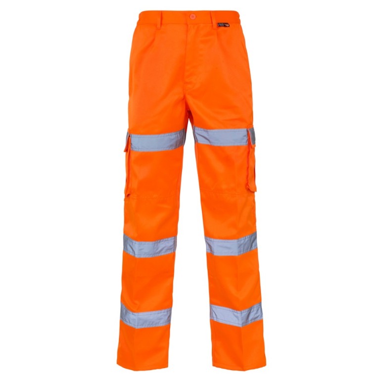 SuperTouch Hi-Viz 3 Band Combat Trousers