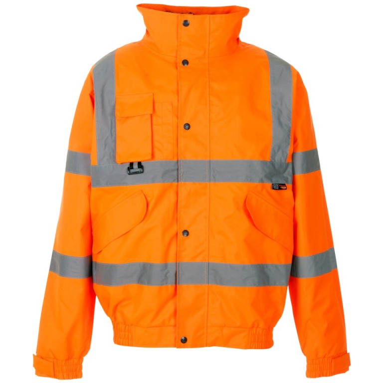 SuperTouch Hi-Viz Breathable 2 in 1 Bomber Jacket