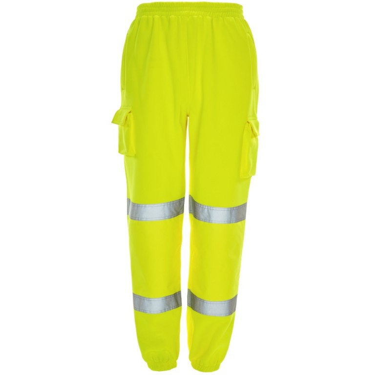 SuperTouch Hi-Viz Jogging Bottoms