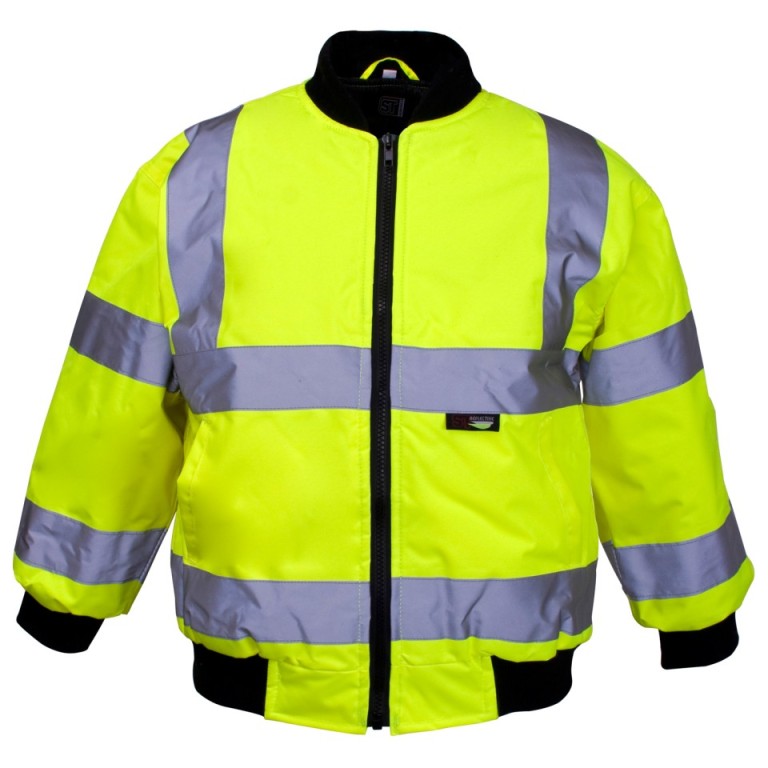 SuperTouch Hi-Viz Junior Bomber Jackets