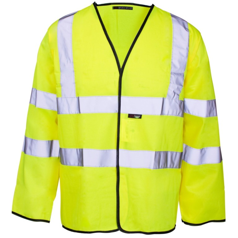 SuperTouch Hi-Viz Long Sleeved Vest