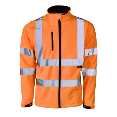 SuperTouch Hi-Viz Softshell Jacket
