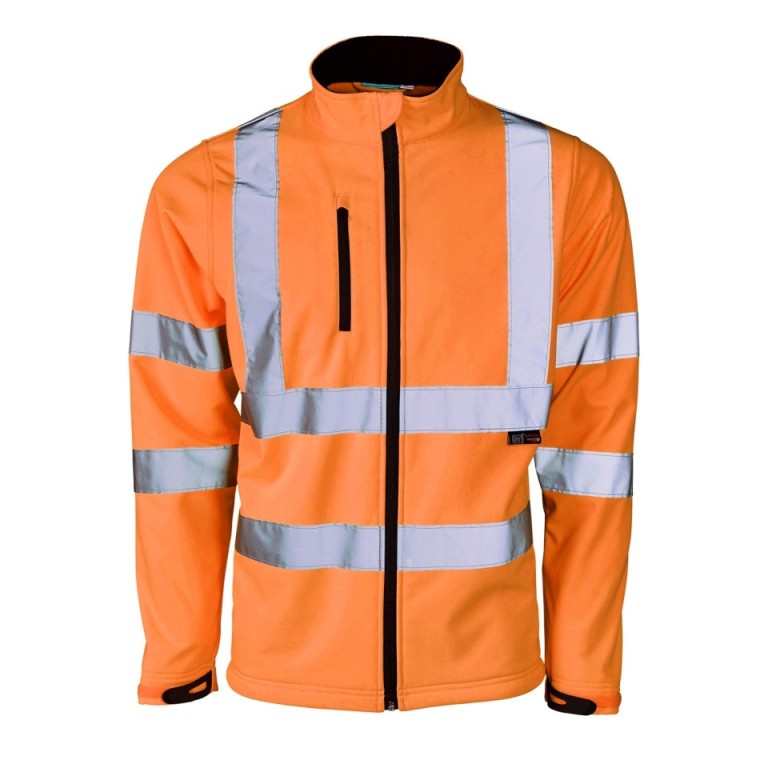 SuperTouch Hi-Viz Softshell Jacket