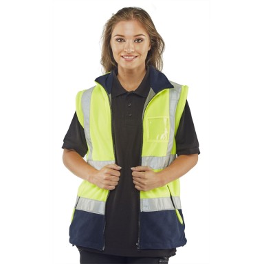 Beeswift Two Tone Fleece Jacket