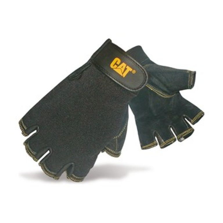Caterpillar Pigskin Finger-less Glove