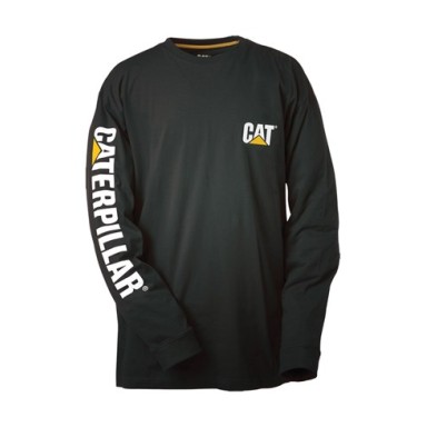 Caterpillar Trademark Banner Tee Shirt