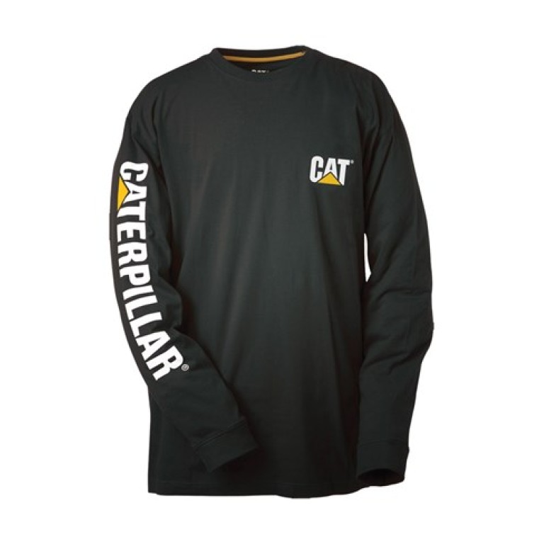 Caterpillar Trademark Banner Tee Shirt