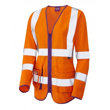 Leo Workwear BeaworthyY Ladies Sleeved Superior Waistcoat
