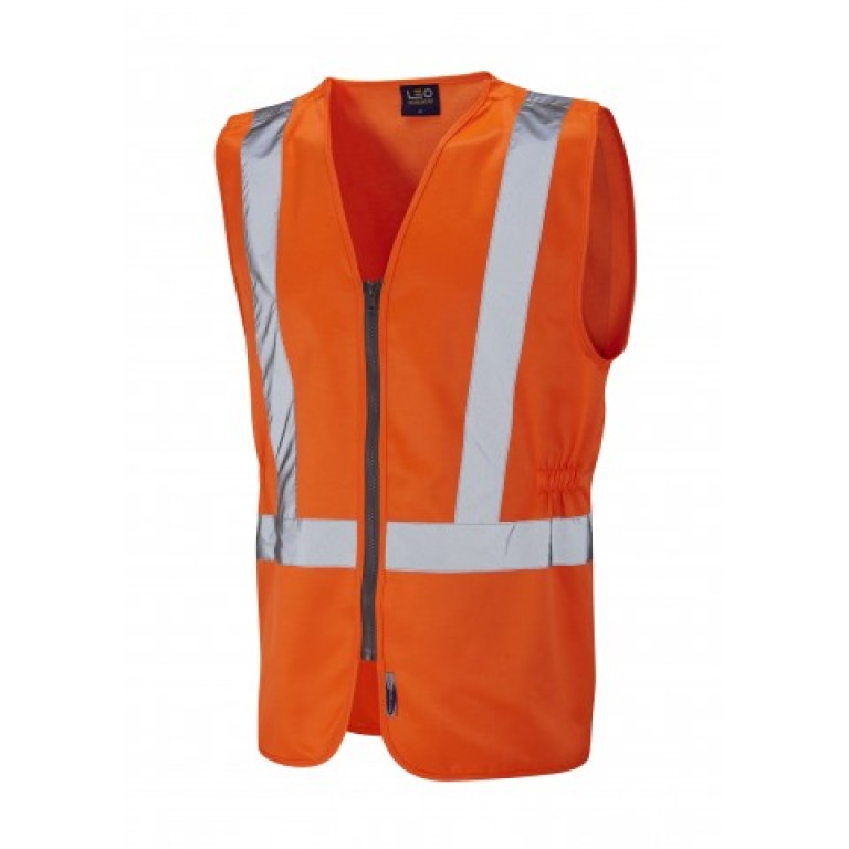 Leo Workwear Copplestone Railway Plus Waistcoat