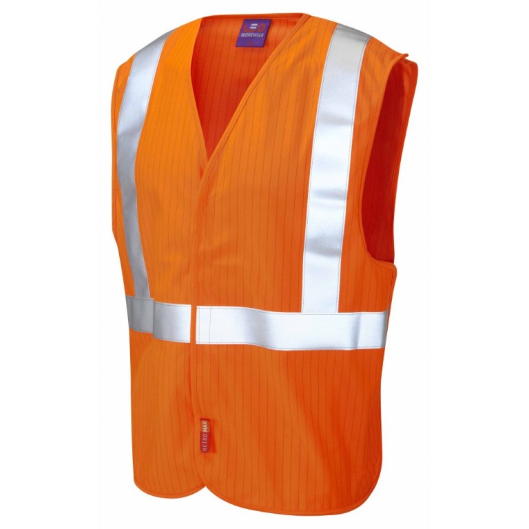 Leo Workwear Muddiford Railway Waistcoat