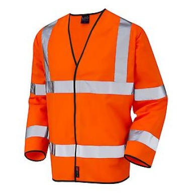 Leo Workwear Fremington Coolviz Sleeved Waistcoat