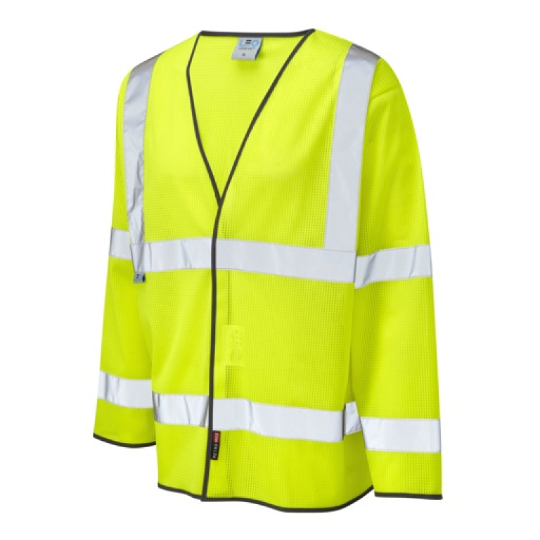 Leo Workwear Fremington Coolviz Sleeved Waistcoat