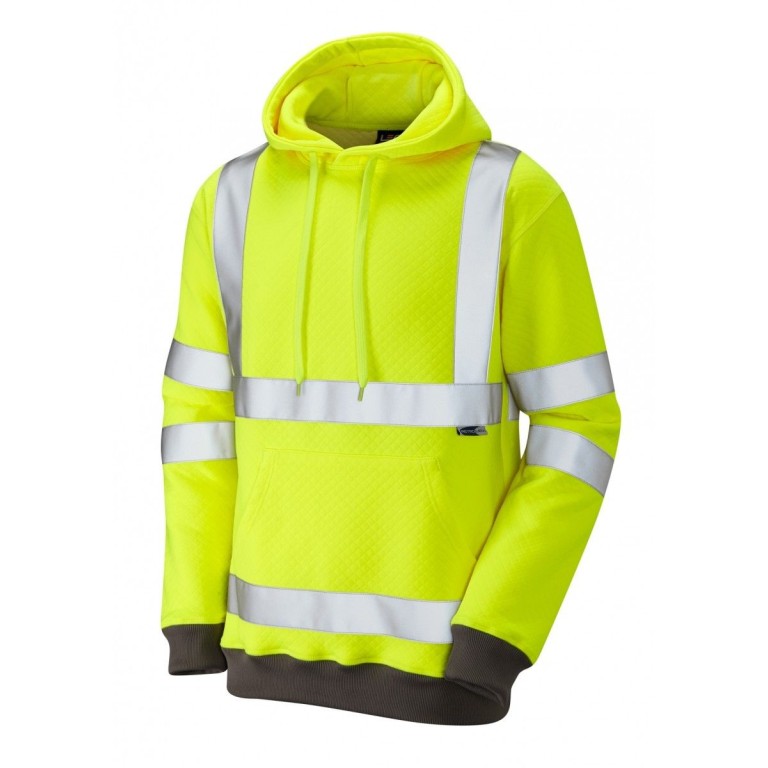 Leo Workwear Goodleigh Hi-Viz Hoodie