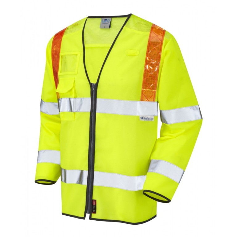 Leo Workwear Barbrook Sleeved Waistcoat