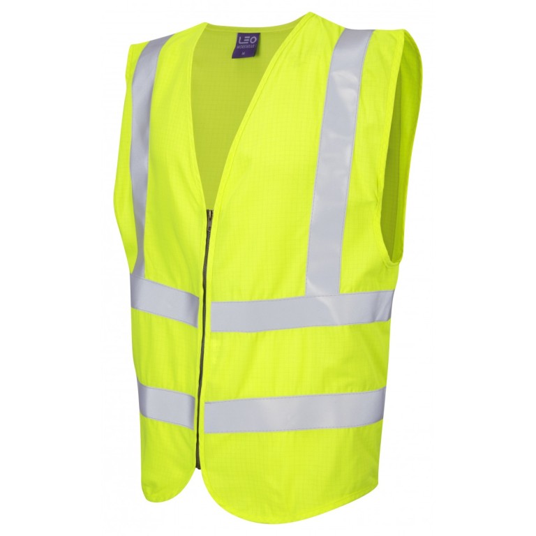 Leo Wokwear Harracott Anti-Static Waistcoat