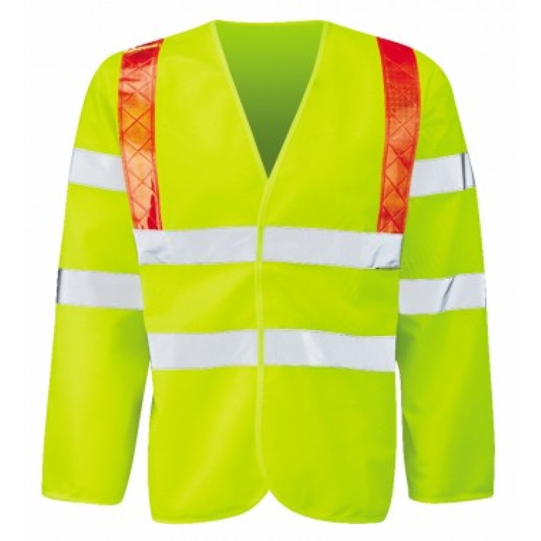 Orbit High Visibility Jerkin Long sleeve vest