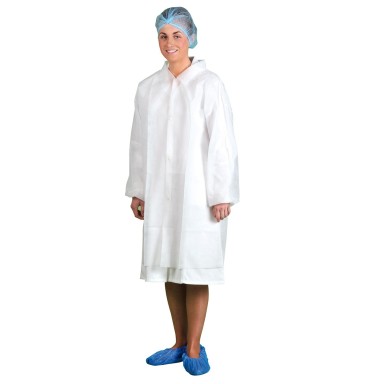 Portwest Disposable Visitors Coat, Pack Of 200